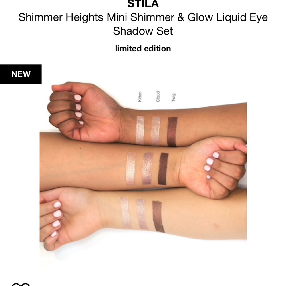 Stila shimmering liquid eyeshadow set